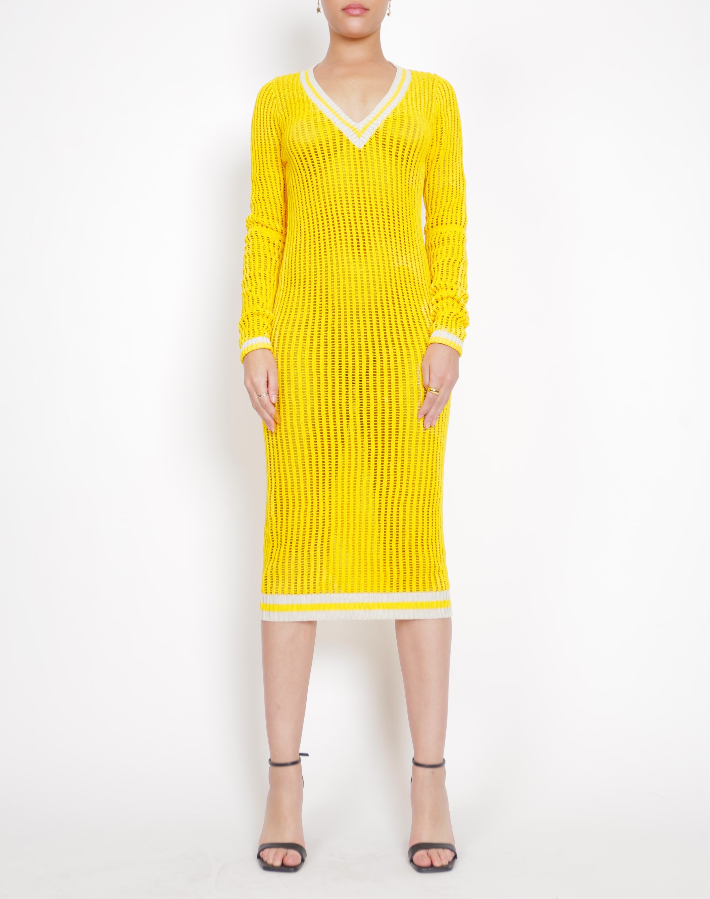 Gia Tuck Lace Sweater Dress | MARRISA WILSON New York